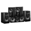 Ultra Bookshelf Speaker System in Black Oak Veneer